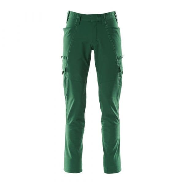 Mascot Accelerate 18279 Big Trousers With Thigh Pockets Verde 52 / 30