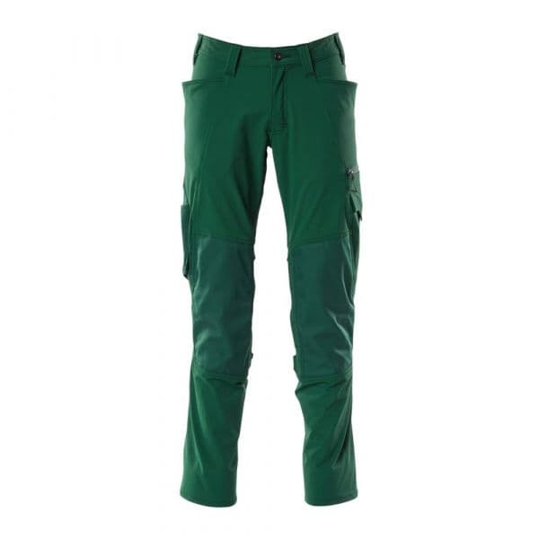 Mascot Accelerate 18479 Big Trousers With Knee Pad Pockets Verde 51 / 35