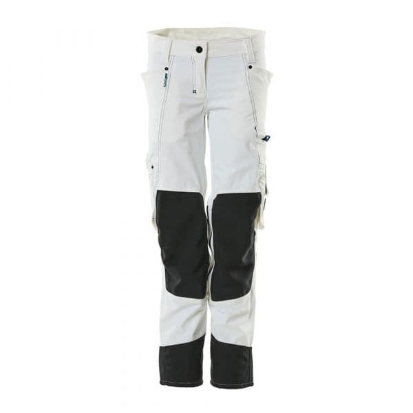 Mascot Advanced 18388 Big Trousers With Knee Pad Pockets Branco 44 / 32