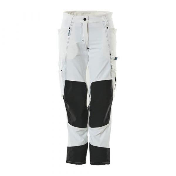 Mascot Advanced 18378 Big Trousers With Knee Pad Pockets Branco 40 / 32