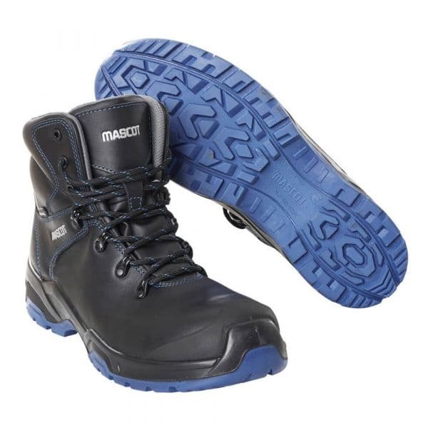 Mascot Footwear Flex F0141 High Top Safety Boots Azul EU 48