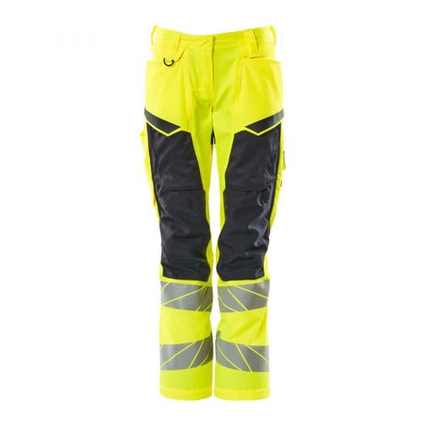 Mascot Accelerate Safe 19578 Big Trousers With Knee Pad Pockets Amarelo 36 / 30