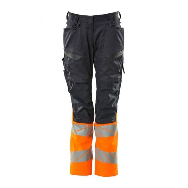Mascot Accelerate Safe 19678 Big Trousers With Knee Pad Pockets Laranja 56 / 32