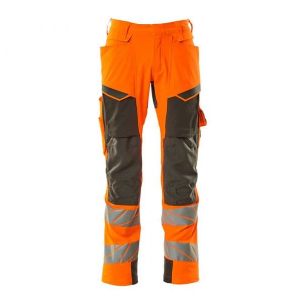 Mascot Accelerate Safe 19279 Big Trousers With Knee Pad Pockets Laranja 54 / 30