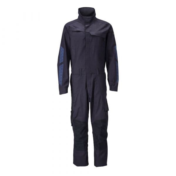 Mascot Accelerate 20719 Jumpsuit With Knee Pad Pockets Azul 4XL