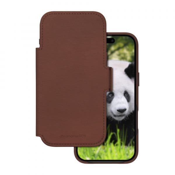 dbramante1928 Capa Carteira 2 em 1 para iPhone Air Brown