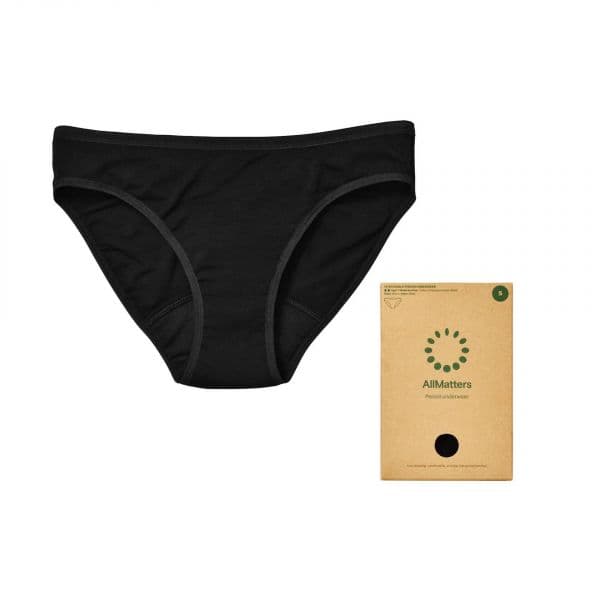 Allmatters Cueca Menstrual Alta BK XL