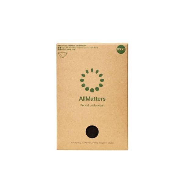 Allmatters Cueca Menstrual Alta BK XXXL