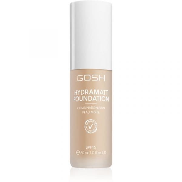 Gosh Hydramatt Maquilhagem Hidratante Leve Tom 008N Medium 30ml