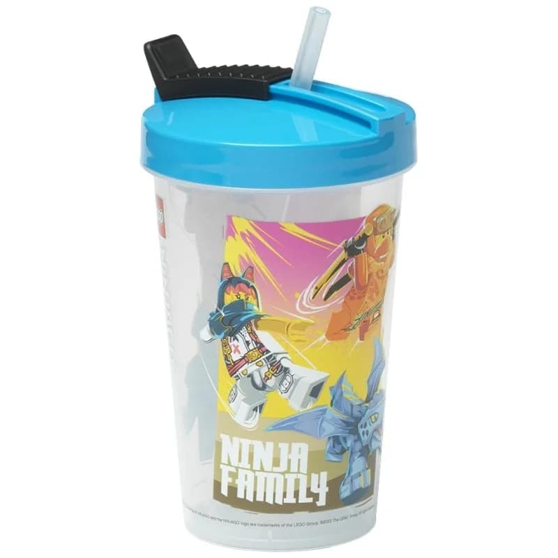 Lego Ninjago Classic Copo com Palhinha  500ml