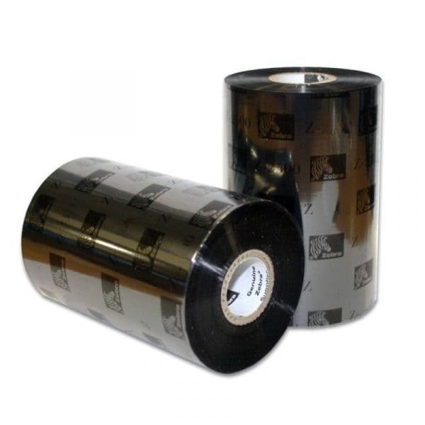 Zebra 2300 Wax Pack 12 Cintas para Impresora 110mm x 300m Preto