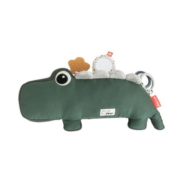Done by Deer Brinquedo para Atividades de Barriga para Baixo Croco Verde