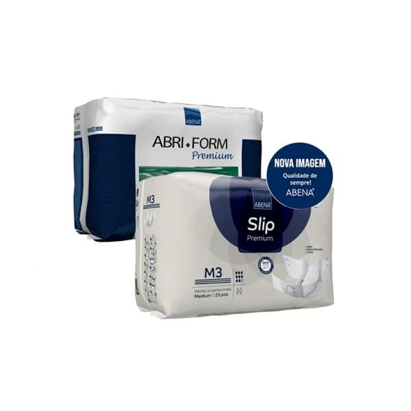 Abena Fraldas Descartáveis Slip Premium M3 23 Fraldas