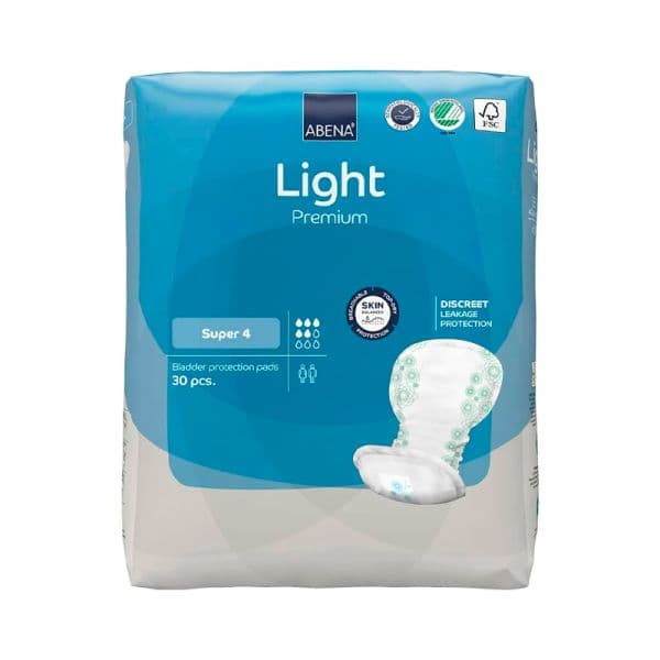 Abena Light Premium Penso Incontinência Super 4 30 Unidades