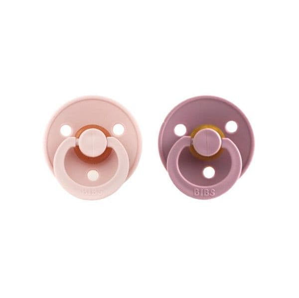 Bibs Pack 2 Chupetas Heather/Blush 6-18m