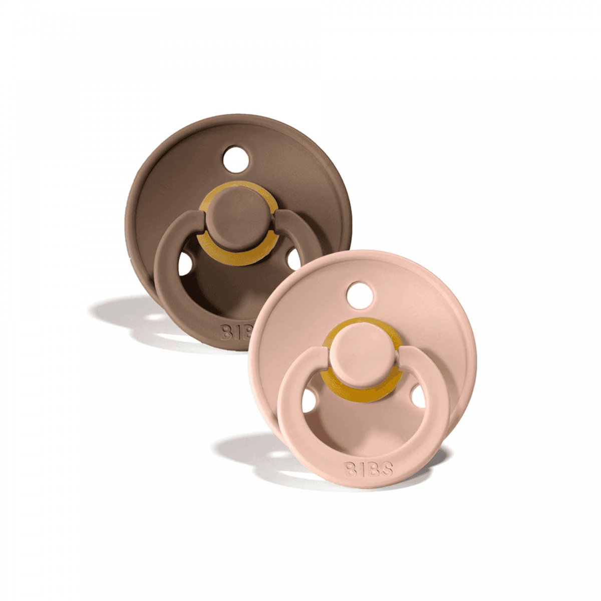 Bibs Conjunto de 2 Chupetas 6-18m - Dark Oak/blush - PR-45293