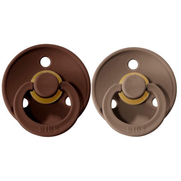 Bibs Conjunto de 2 Chupetas 6-18m - Mocha/dark Oak - PR-45290