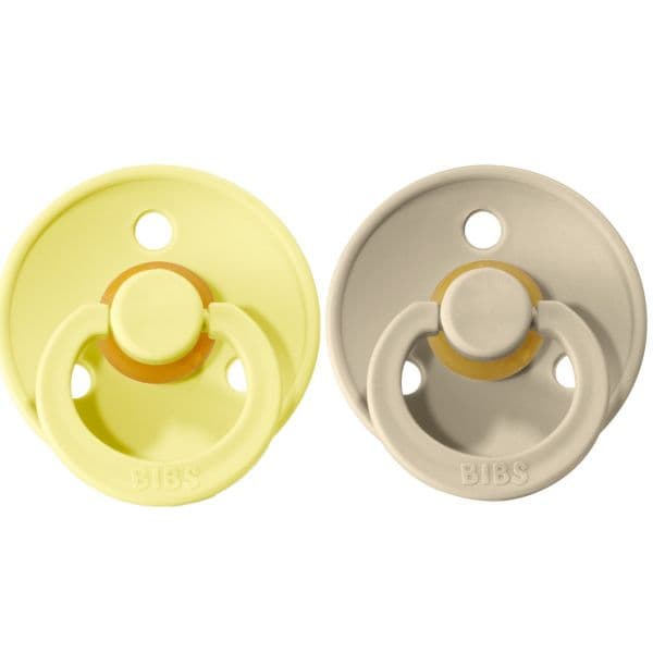 Bibs Colour 2 Chupetas 6-18M Sunshine/sand