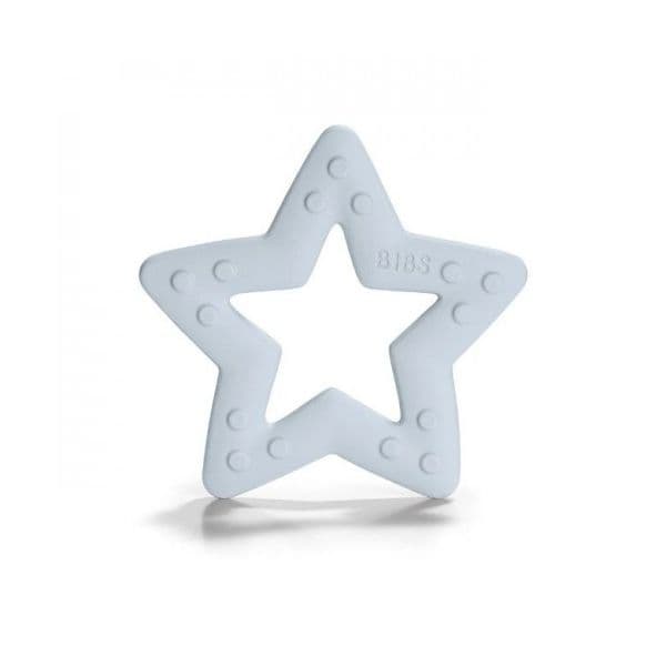 BIBS Mordedor Baby Bitie Estrela Baby Blue