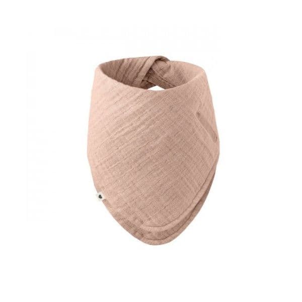 Bibs Babete Bandana Algodão Blush