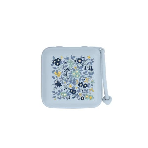 Bibs x Liberty Caixa Porta Chupetas Chamomile Lawn Baby Blue