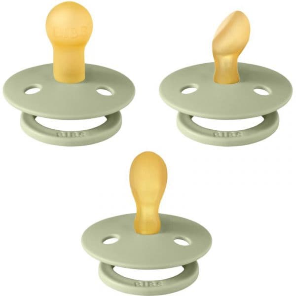 Bibs Colour Try-it 3 Chupetas Try It Sage 0-6M