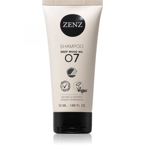 Zenz Organic Deep Wood No. 07 Shampoo Reforçador para o Couro Cabeludo Sensível 50ml