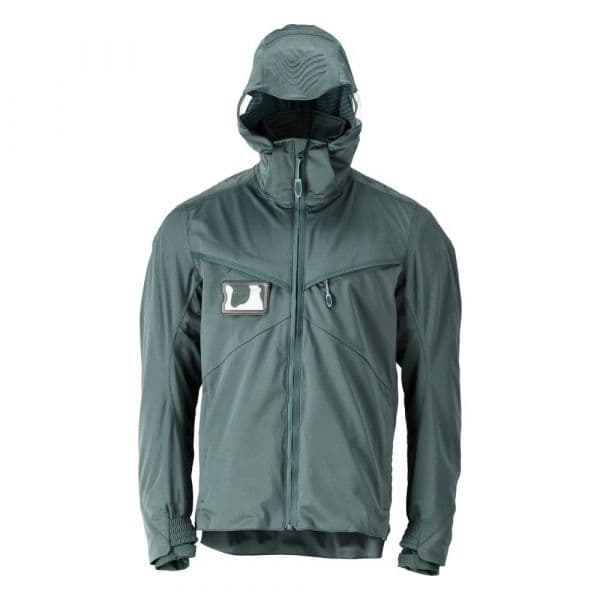 Mascot Customized 22001 Jacket With Hood Verde 3XL