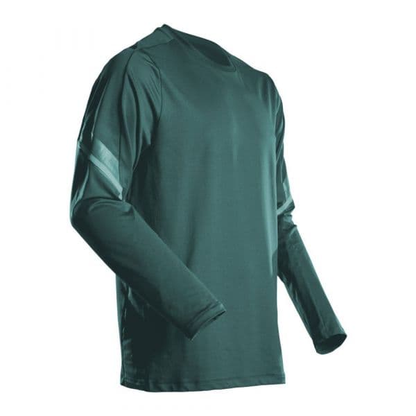 Mascot Customized 22281 Long Sleeve Shirt Verde 2XL