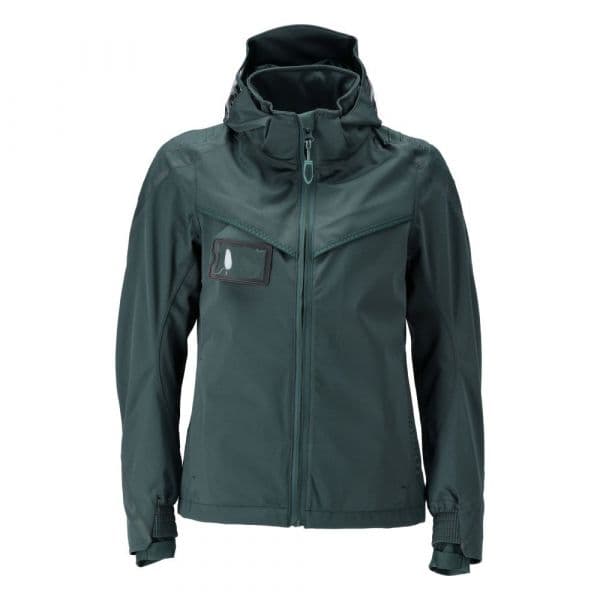 Mascot Customized 22011 Jacket With Outer Lining Hood Verde XL