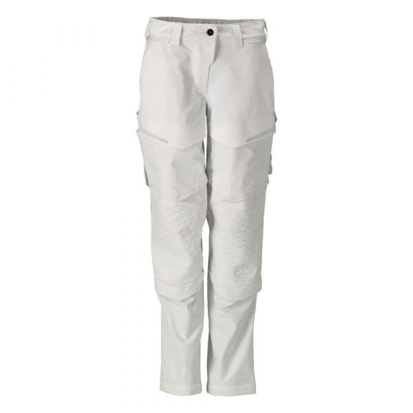 Mascot Customized 22078 Big Trousers With Knee Pad Pockets Branco 38 / 32