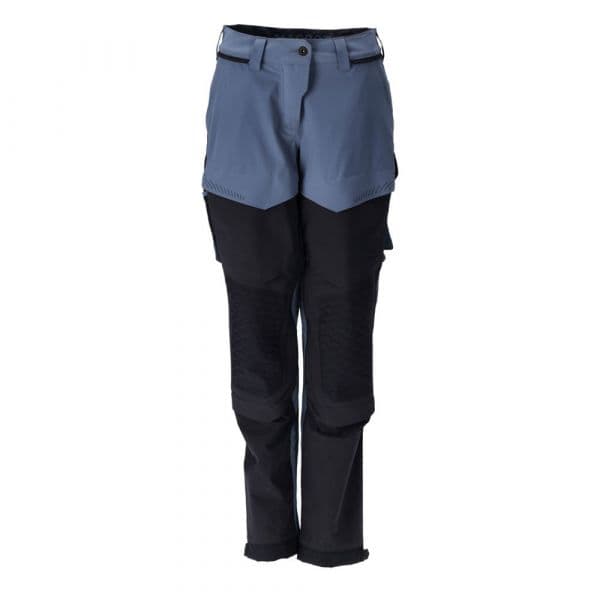 Mascot Customized 22278 Big Trousers With Knee Pad Pockets Azul 52 / 32
