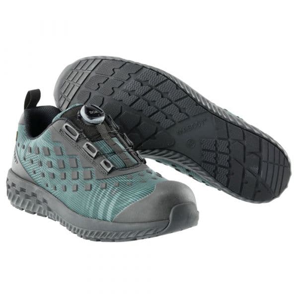 Mascot Footwear Customized F0650 Safety Shoes Verde,Cinzento EU 47