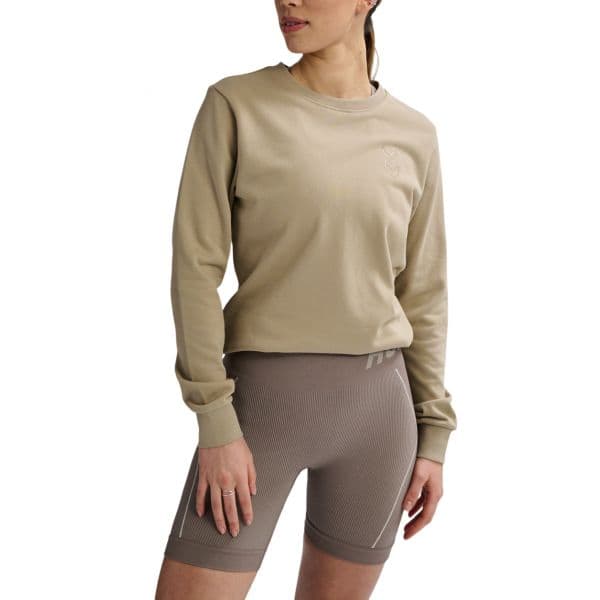 Hummel Hmlactive Sweatshirt Woman 224502-8104 XL Castanho
