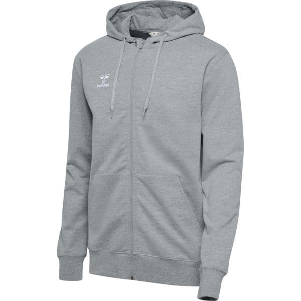 Hummel Sweatshirt com Capuz Hmlgo 2.0 Zip Hoodie 224837-2006 L Cinzento
