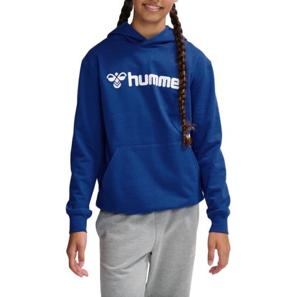 Hummel Sweatshirt com Capuz Hmlgo 2.0 Logo Hoodie 224844-7045 164 Azul
