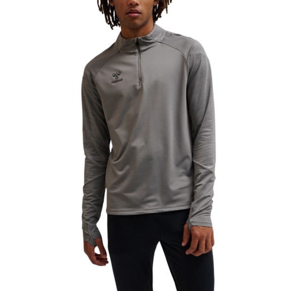 Hummel Sweatshirt Hmlpro Training Half Zip 223808-2350 M Cinzento