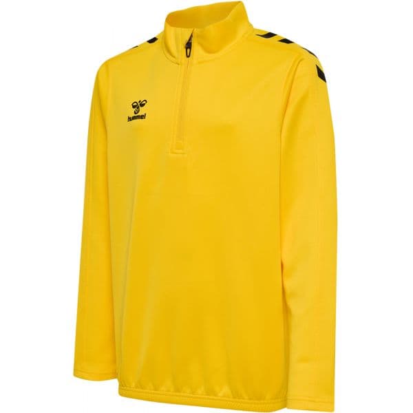Hummel Sweatshirt Hmlcore Xk Half Zip Poly Sweat 211480-5001 152 Amarelo