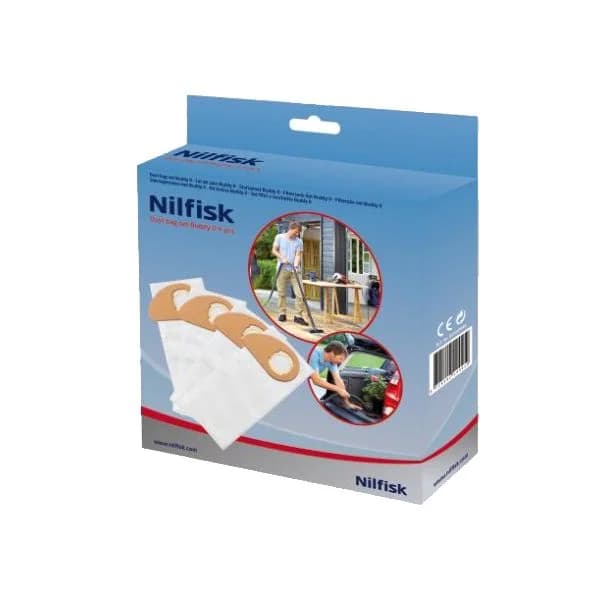 Nilfisk Dust Bag 4 pcs for Buddy II