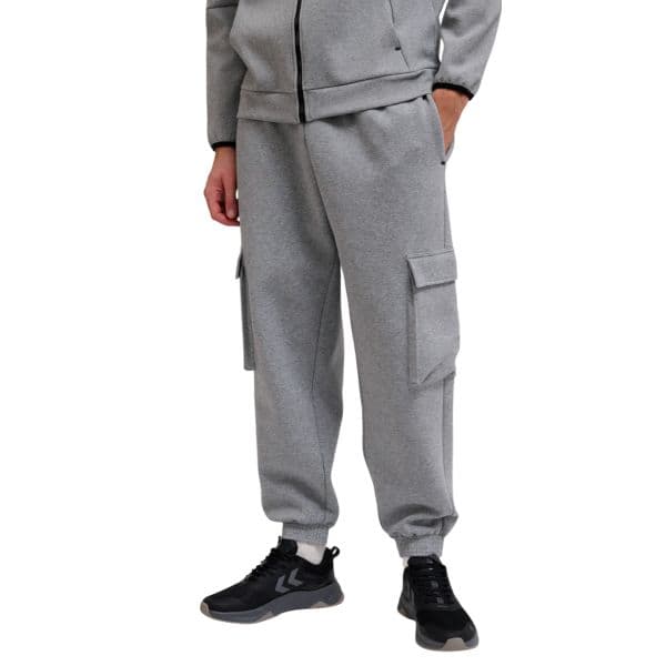 Hummel Calças Tech Fleece Loose Cargo Pant 228338-2006 S Cinzento
