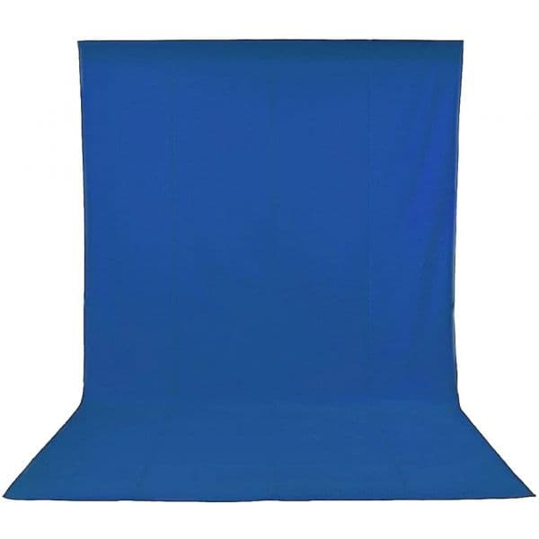 Neewer Fundo Azul 3x3.6m Algodão para Estúdio Fotografia e Vídeo