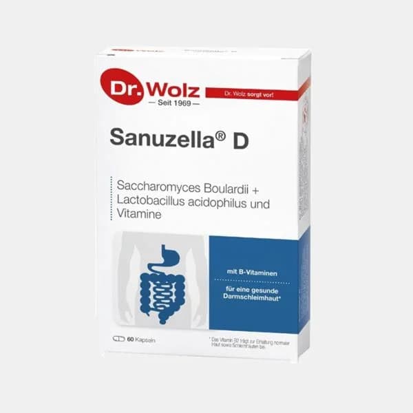 Dr. Wolz Sanuzella D 60 Cápsulas