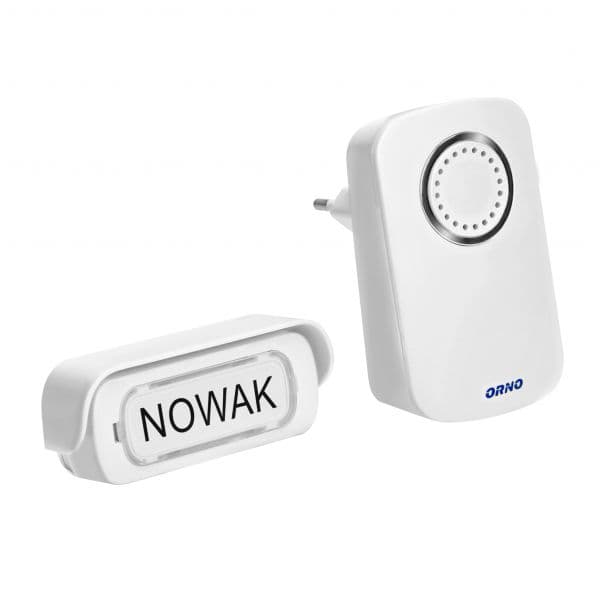 Orno Campainha Sem Fios 230V com Sistema de Aprendizagem - OR-DB-AX-151