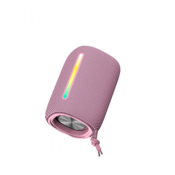 Forever BS-10 Coluna Bluetooth LED Rosa