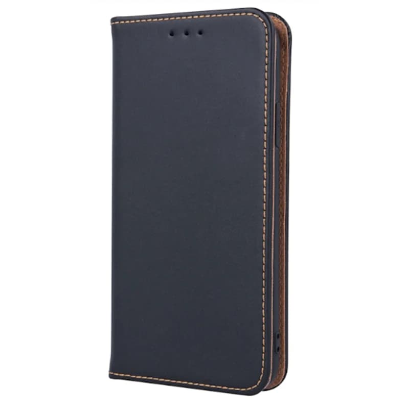 Capa Livro Samsung S23 Ultra Black Genuine Leather