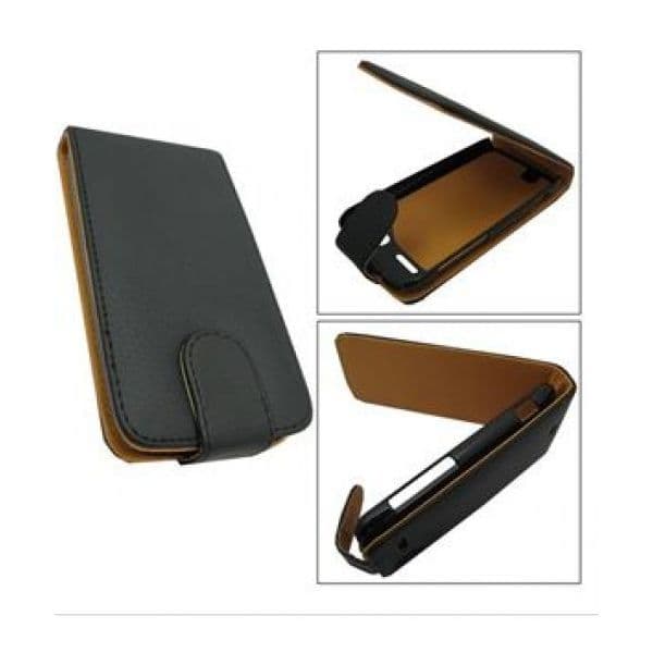 Case Plus Capa Flip Prestige para samsung s5570 galaxy mini Black