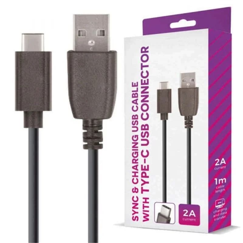 Cabo Dados USB USB-C 2,0A 1,0M Setty