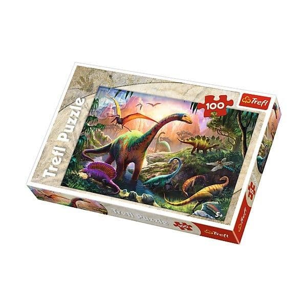 Trefl Puzzle Dinossaros 100 peças
