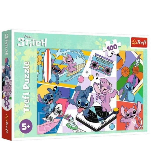 Trefl Lilo e Stitch +5 Anos 100 Peças