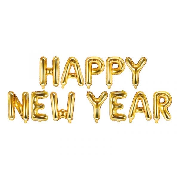 Partydeco Balões em Dourados "Happy New Year - 3383442